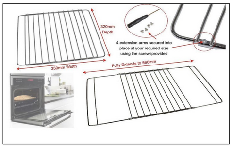 Universal Oven Racks Oven Rack 60cm - Universal – Appliancepro NZ