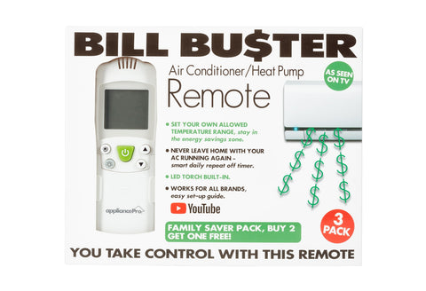 Universal Heatpump Remote Control 3 Pack *DEAL PRICING*