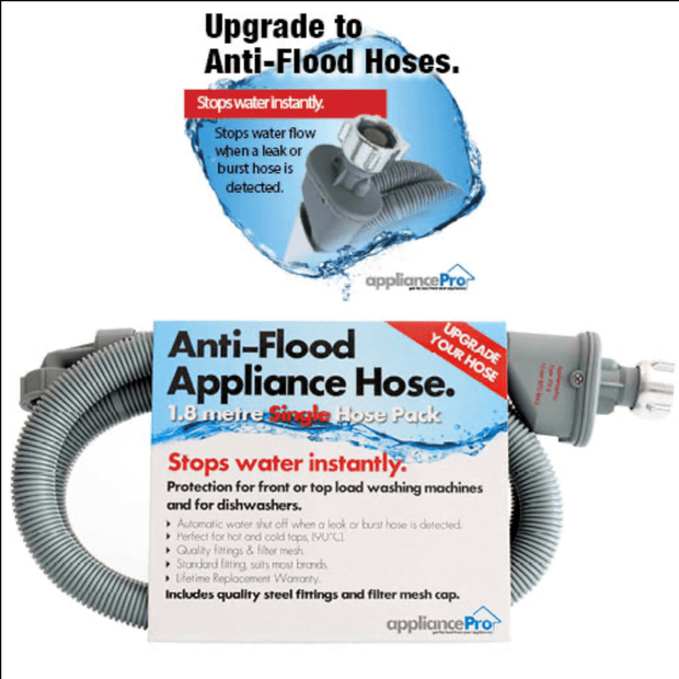 Single Anti-Flood Appliance Hose